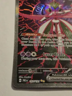Iron Valiant ex 157/131 Sv: Prismatic Evolutions Holo SIR Pokemon TCG - Image 4