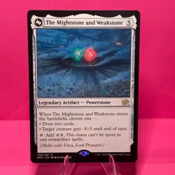 MTG The Mightstone and Weakstone – The Brothers’ War – NM - Image 1
