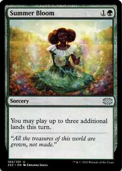 MTG Summer Bloom (160) | NM | Double Masters 2022 {2X2} - Image 1