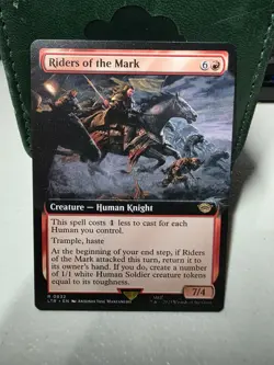 MTG Riders of the Mark Extended Art 0832 Lord of the Rings Magic the Gathering - Image 1