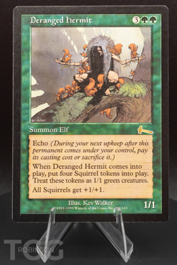 Deranged Hermit: 1999 Magic the Gathering - Urza's Legacy Regular - Image 1
