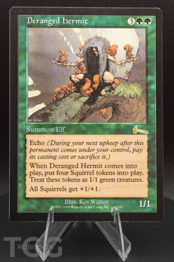 Deranged Hermit: 1999 Magic the Gathering - Urza's Legacy Regular - Image 1
