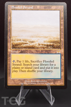 Flooded Strand: 2002 Magic the Gathering - Onslaught Regular - Image 1