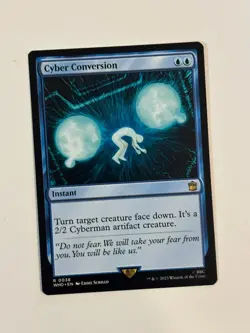 Cyber Conversion Universes Beyond: Doctor Who Magic the Gathering MTG - Image 1