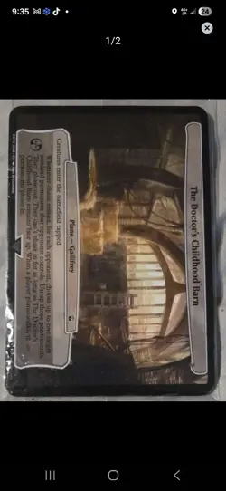 2023 Magic: The Gathering doctor who Planechase sealed pack over sized pack - Image 2