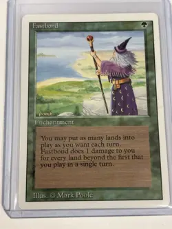 MTG Fastbond Revised Edition - Image 1