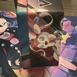 POKEMON TCG SYLVEON V HEROES TIN SPRING 2022 5 BOOSTER PACKS PROMO CARD NEW - Image 3