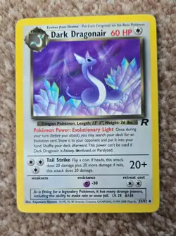 Team rocket pokemon cards 1999 non holo, rare. Dark pokemon - Image 2