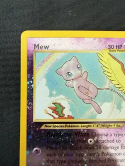 Mew Southern Island 1 Reverse Holo Swirl Pokemon TCG - Image 3