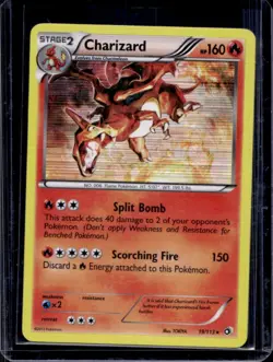 2013 Pokemon Black & White Legendary Treasures Charizard Holo #19/113 - Image 1