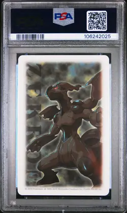 2010 POKEMON WHITE VERSION PLAYING CARDS FOUR OF HEARTS SCRAGGY PSA 10 - Image 2