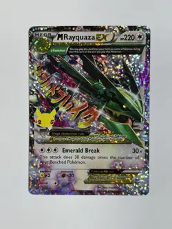 Pokemon M Rayquaza EX 76/108 Celebrations: Classic Collection Holo English NM - Image 1