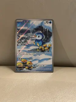Piplup Pokemon Phantasmal Flames Full Art 98/94 - Image 1