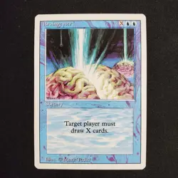 MTG Braingeyser NM Near Mint | Rare Blue Sorcery | Revised Edition - Image 1