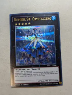 Number 94: Crystalzero DUSA-EN006 Ultra Rare 1st Edition - Image 1