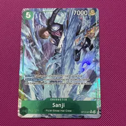 Sanji (Alt Art) OP13-027 R Carrying on His Will - ONE PIECE Card Game ENGLISH - Image 1