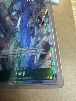 One Piece CCG OP-13 Carrying On His Will - Sanji Alt Art Card Op13-027 ENGLISH - Image 3