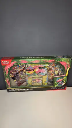 Pokemon TCG Mega Venusaur EX Premium Collection Box with 8 Packs New & Sealed - Image 2