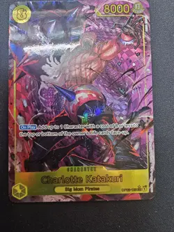 CHARLOTTE KATAKURI - One Piece OP03-123 - AA Alt Art Secret Rare SEC - PRB01 - Image 1