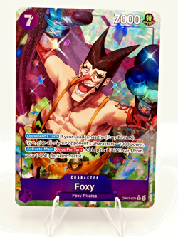 Foxy OP07-071 (Parallel) One Piece Purple English NM - Image 2