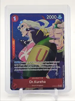 DR. KUREHA 2024 ONE PIECE TWO LEGENDS RARE ALT ART #OP08-015 Q0646 - Image 1