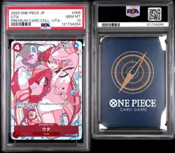 2023 ONE PIECE JP UTA OP01-005 R PSA 10 GEM MINT Premium Card Girls Edition - Image 2