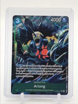 ARLONG 2025 ONE PIECE ANIME 25TH SUPER RARE ALT ART A #EB02-011 Q0646 - Image 1