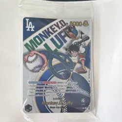 Bandai One Piece Card Game Monkey D. Luffy Leader EB02 EB02-010 Promo Card - Image 1