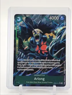 ARLONG 2025 ONE PIECE ANIME 25TH SUPER RARE ALT ART #EB02-011 Q0646 - Image 1