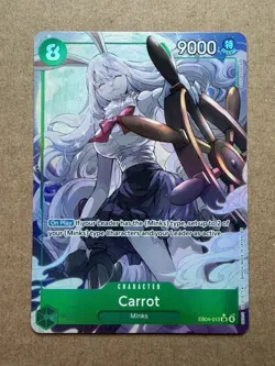 One Piece TCG EB04-013 Carrot Alt Art SR OP14 The Azure Sea’s Seven English NM - Image 2