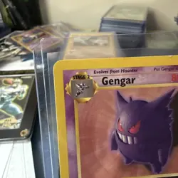 Pokemon Gengar TCG Card 20/62 Fossil Regular Unlimited Rare LP Condition - Image 2