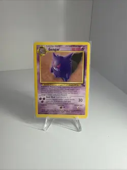 Pokemon Gengar TCG Card 20/62 Fossil Regular Unlimited Rare LP Condition - Image 1