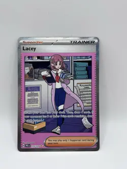 Pokemon TCG Prismatic Evolutions Lacey Special Illustration Rare 175/131 NM - Image 1