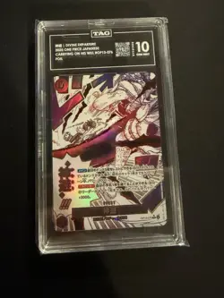 Divine Departure OP13-076 Japanese One Piece Carrying On His Will Alt Art Tag10 - Image 1