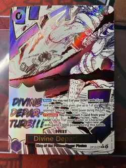 One Piece: Carrying on His Will - Divine Departure Alternate Art OP13-076 - Image 1