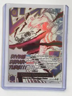 Divine Departure (Alt Art) OP13-076 R Carrying on His Will ONE PIECE English - Image 1