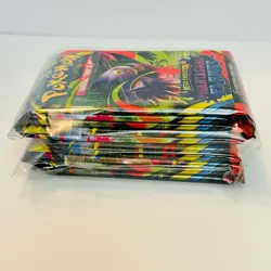LOT (10) Pokemon TCG: PHANTASMAL FLAMES PFL Loose Booster Packs New & Sealed - Image 2