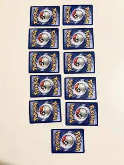 Pokemon TCG Lot of 11 Kabuto Fossil 1st Edition(LP-MP) Common Card 50/62 - Image 2