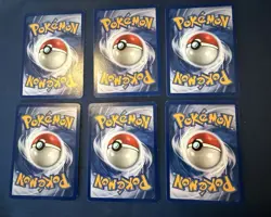 1999 Pokemon Kabuto Fossil 1st Edition Lot Of 6 Unplayed LP/NM - Image 2