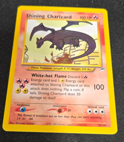 Shining Charizard - 107/105 - Pokemon Neo Destiny Unlimited Holo Rare - Image 1