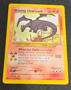 Shining Charizard - 107/105 - Pokemon Neo Destiny Unlimited Holo Rare - Image 2