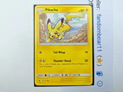 Pikachu - Sun & Moon Burning Shadows 40/147 Non Holo card - 2017 Pokemon TCG - Image 3