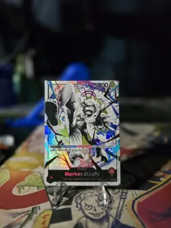 One Piece TCG English ST21-001 Monkey D Luffy Leader Alt Art Parallel - Image 2