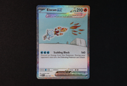 Eiscue ex 222/197 Holo Shiny Pokemon TCG Card Obsidian Flames 2023 NEAR MINT - Image 1