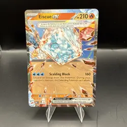 Eiscue ex - 042/197 - Pokemon Obsidian Flames Ultra Rare Card NM English TCG - Image 1