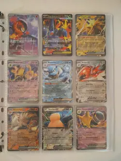 Pokemon Card Binder Modern Lot Collection (72 Cards) AR, SR, Black Star Promos - Image 2