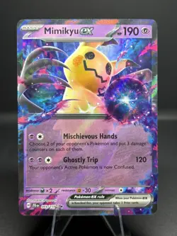 Pokemon TCG Mimikyu EX Journey Together Holo Card 69/159 Double Rare NM - Image 1