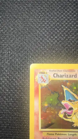 Pokemon TCG Charizard Base Set Holo Rare Card 4/102 Unlimited - Image 2