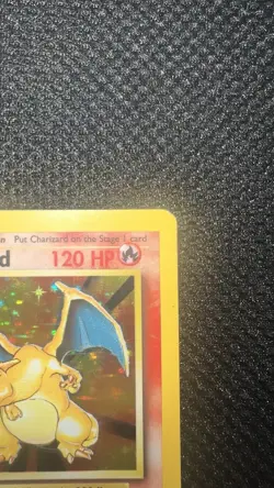 Pokemon TCG Charizard Base Set Holo Rare Card 4/102 Unlimited - Image 3