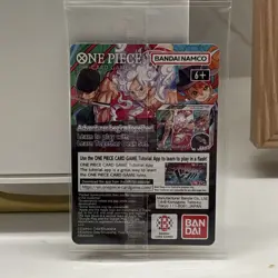 One Piece Monkey D. Luffy US Voyage College Basketball Promo Card Rutgers SEALED - Image 2